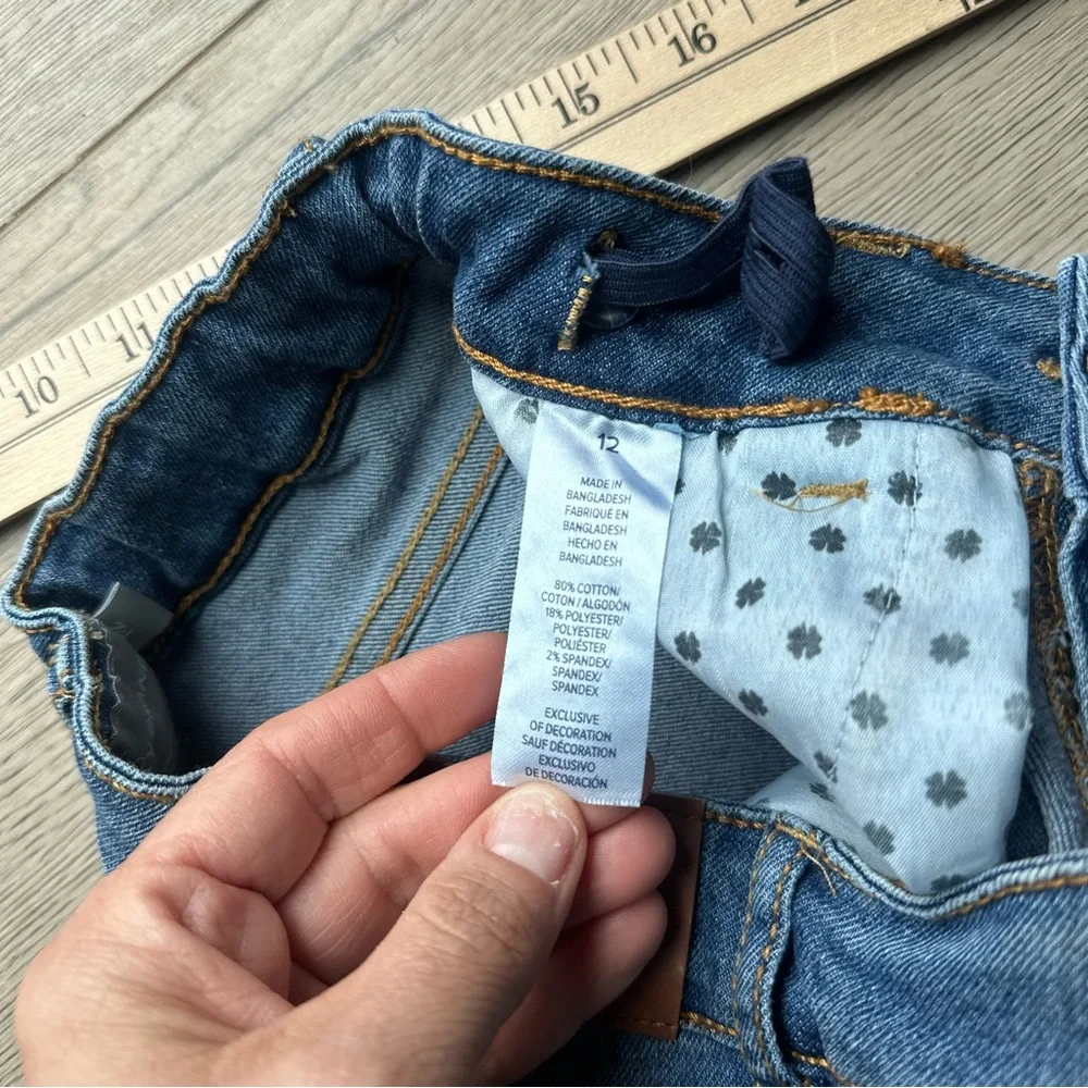 Lucky Brand Girls Zoe Skinny Jeans Size‎ 12 Blue Stretch Denim